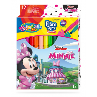 Colorino Disney Junior Minnie fixy 12 barev