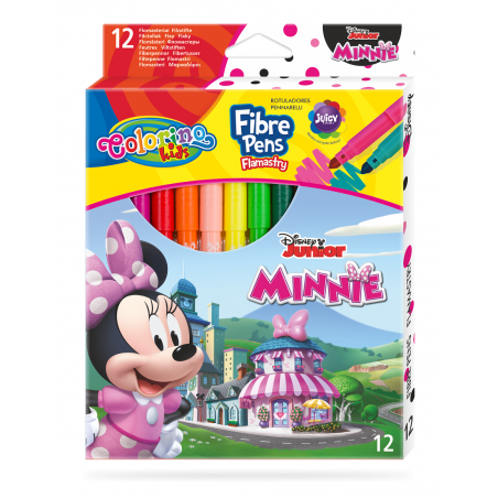 Colorino Disney Junior Minnie fixy 12 barev