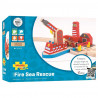 Bigjigs Rail dřevěná vláčkodráha - Hasiči mořští záchranáři Bigjigs Rail dřevěná vláčkodráha - Hasiči mořští záchranáři