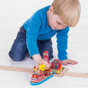 Bigjigs Rail dřevěná vláčkodráha - Hasiči mořští záchranáři Bigjigs Rail dřevěná vláčkodráha - Hasiči mořští záchranáři