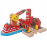Bigjigs Rail dřevěná vláčkodráha - Hasiči mořští záchranáři Bigjigs Rail dřevěná vláčkodráha - Hasiči mořští záchranáři