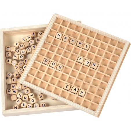 Small Foot by Legler Dřevěná hra Scrabble