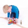 Bigjigs Rail dřevěná vláčkodráha - Hasiči mořští záchranáři Bigjigs Rail dřevěná vláčkodráha - Hasiči mořští záchranáři