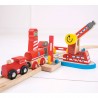 Bigjigs Rail dřevěná vláčkodráha - Hasiči mořští záchranáři Bigjigs Rail dřevěná vláčkodráha - Hasiči mořští záchranáři