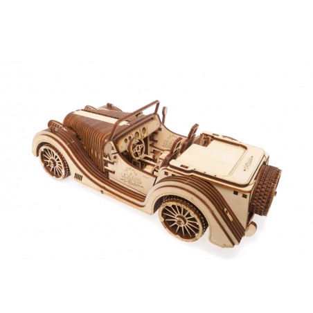 Ugears 3D mechanické puzzle Roadster VM-01 437 dílů Ugears 3D mechanické puzzle Roadster VM-01 437 dílů