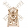 Wood Trick 3D mechanické puzzle Mlýn WT1 76 dílů Wood Trick 3D mechanické puzzle Mlýn WT1 76 dílů