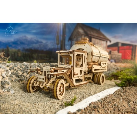 Ugears 3D mechanické puzzle Truck UGM-11 Tanker 594 dílů Ugears 3D mechanické puzzle Truck UGM-11 Tanker 594 dílů