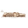 Ugears 3D mechanické puzzle Lokomotiva V-Express s vagónem 538 dílů Ugears 3D mechanické puzzle Lokomotiva V-Express s vagónem 538 dílů