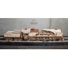 Ugears 3D mechanické puzzle Lokomotiva V-Express s vagónem 538 dílů Ugears 3D mechanické puzzle Lokomotiva V-Express s vagónem 538 dílů