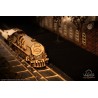 Ugears 3D mechanické puzzle Lokomotiva V-Express s vagónem 538 dílů Ugears 3D mechanické puzzle Lokomotiva V-Express s vagónem 538 dílů
