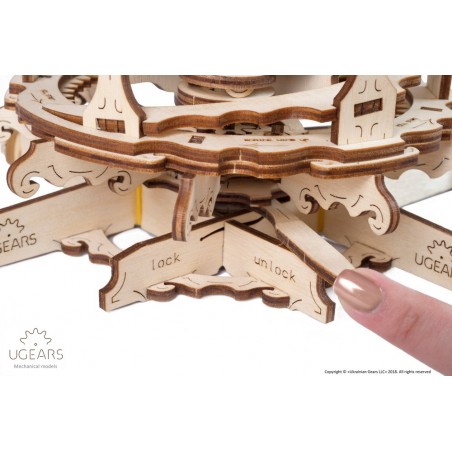 Ugears 3D mechanické puzzle Větrný mlýn 585 dílů Ugears 3D mechanické puzzle Větrný mlýn 585 dílů