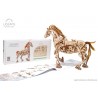 Ugears Dřevěná stavebnice 3D mechanické puzzle Kůň Ugears Dřevěná stavebnice 3D mechanické puzzle Kůň