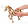 Ugears Dřevěná stavebnice 3D mechanické puzzle Kůň Ugears Dřevěná stavebnice 3D mechanické puzzle Kůň
