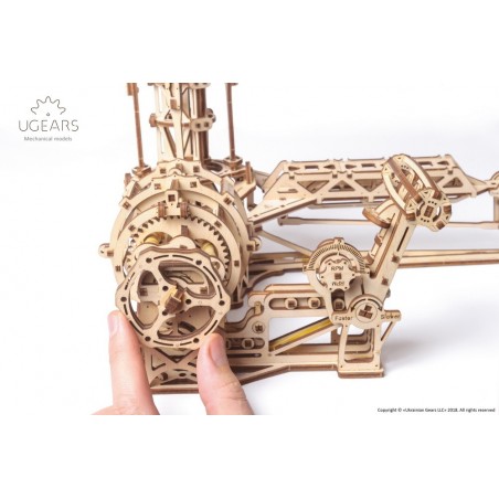 Ugears 3D dřevěné mechanické puzzle Létající stroje 726 dílů Ugears 3D dřevěné mechanické puzzle Létající stroje 726 dílů