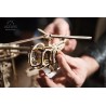 Ugears 3D dřevěné mechanické puzzle Létající stroje 726 dílů Ugears 3D dřevěné mechanické puzzle Létající stroje 726 dílů