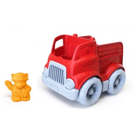 Green Toys Mini hasičské auto červené