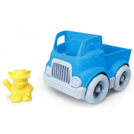 Green Toys mini Pick-Up auto modré