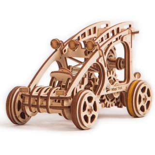 Wood Trick 3D mechanické puzzle Auto Buggy 144 dílů