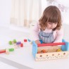 Bigjigs Toys Ponk a přepravka na nářadí 2v1 Bigjigs Toys Ponk a přepravka na nářadí 2v1