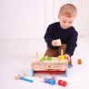 Bigjigs Toys Ponk a přepravka na nářadí 2v1 Bigjigs Toys Ponk a přepravka na nářadí 2v1