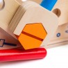 Bigjigs Toys Ponk a přepravka na nářadí 2v1 Bigjigs Toys Ponk a přepravka na nářadí 2v1