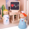 Bigjigs Dřevěný hrací set Medvědí nemocnice Bigjigs Dřevěný hrací set Medvědí nemocnice