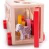 Bigjigs Toys dřevěné auto se zvířátky safari Bigjigs Toys dřevěné auto se zvířátky safari