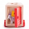 Bigjigs Toys dřevěné auto se zvířátky safari Bigjigs Toys dřevěné auto se zvířátky safari