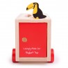 Bigjigs Toys dřevěné auto se zvířátky safari Bigjigs Toys dřevěné auto se zvířátky safari