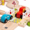 Bigjigs Dřevěná vláčkodráha s venkovskou cestou Bigjigs Dřevěná vláčkodráha s venkovskou cestou