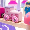 Bigjigs dřevěná vláčkodráha pro holky Bigjigs dřevěná vláčkodráha pro holky