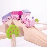 Bigjigs Rail vláčkodráha osmička pro holky Bigjigs Rail vláčkodráha osmička pro holky