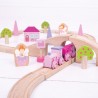 Bigjigs Rail vláčkodráha osmička pro holky Bigjigs Rail vláčkodráha osmička pro holky