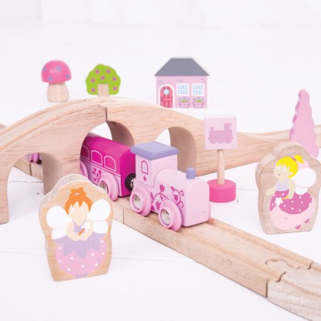 Bigjigs Rail vláčkodráha osmička pro holky Bigjigs Rail vláčkodráha osmička pro holky