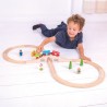 Bigjigs Rail dřevěná vláčkodráha Osmička Bigjigs Rail dřevěná vláčkodráha Osmička