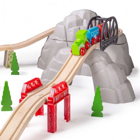 Bigjigs Rail Set vysokohorská dráha Bigjigs Rail Set vysokohorská dráha