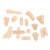 Bigjigs Set kolejí 25ks Bigjigs Set kolejí 25ks