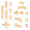 Bigjigs Set kolejí 25ks Bigjigs Set kolejí 25ks