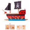 Bigjigs Rail Pirátská galéra Bigjigs Rail Pirátská galéra