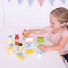 Bigjigs Toys Sada dřevěných potravin Bigjigs Toys Sada dřevěných potravin