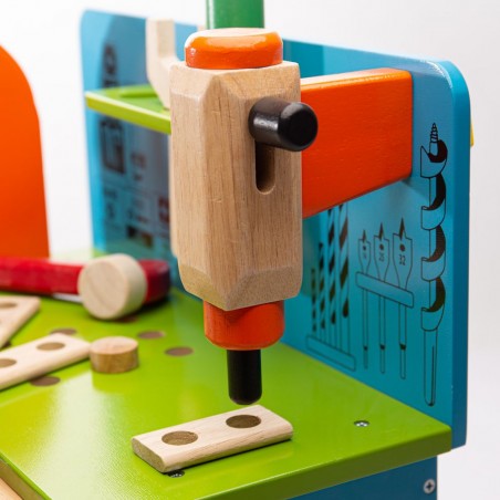 Bigjigs Toys dřevěný pracovní ponk