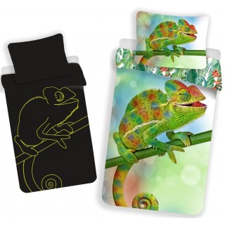 Jerry Fabrics Povlečení Chameleon svítící efekt 140x200, 70x90 cm