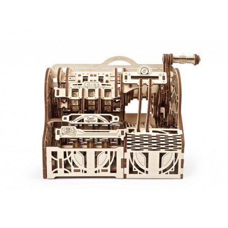 Ugears 3D dřevěné mechanické puzzle Pokladna