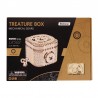 RoboTime 3D dřevěné mechanické puzzle Šperkovnice