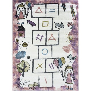Berfin Dywany Dětský kusový koberec Smart Kids 22923 Pink 120x180 cm