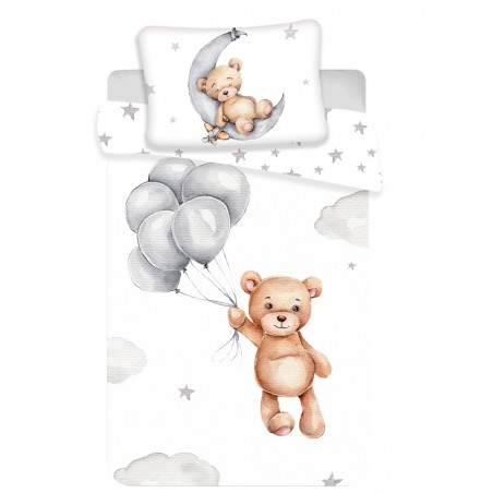 Jerry Fabrics Disney povlečení do postýlky Medvídek baby 100x135, 40x60 cm