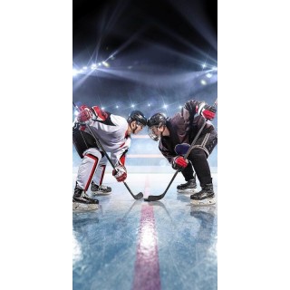Jerry Fabrics Osuška Lední hokej 70x140 cm
