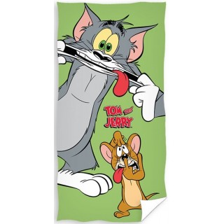 Carbotex DĚTSKÁ OSUŠKA TOM A JERRY CRAZY 70x140 cm