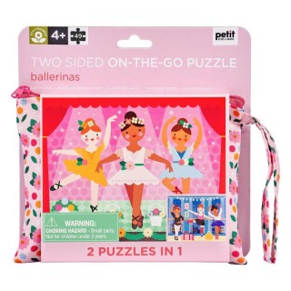 Petitcollage Oboustranné puzzle 2v1 baletky