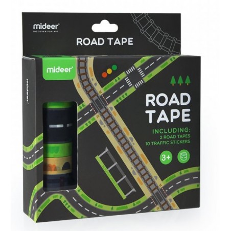 MiDeer Samolepky silnice barevné